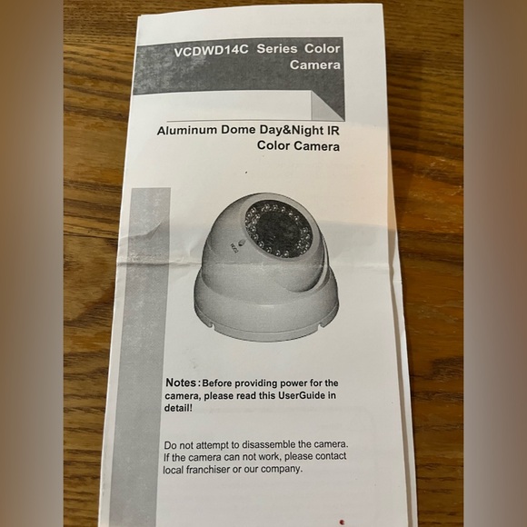 NIB Aluminum Dome Security Camera - Day or Night Color IR - 2.8 - 12mm Lens - Picture 3 of 9